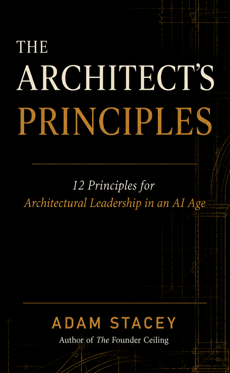 Front cover of The Architect's Principles by Adam Stacey